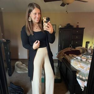 Zyia Black Boyfriend Cardigan